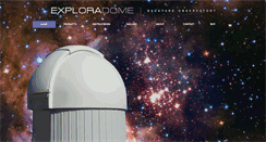 Desktop Screenshot of explora-dome.com